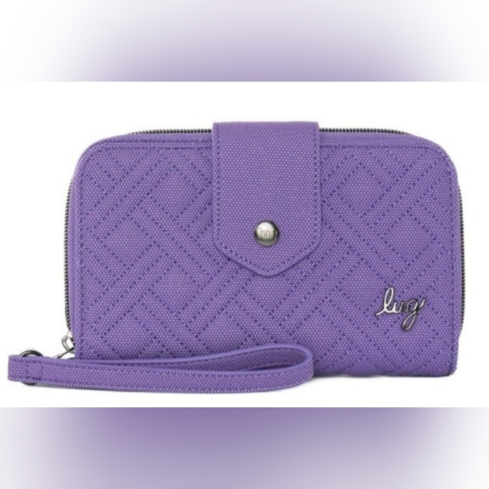Lug Purple Quilted Women's Wallet